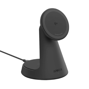 Đế sạc không dây Anker 1C 15W MagGo 2-in-1 Dock Stand (with USB-C cable) Đen (Black) B2B_A25M7